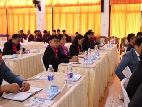 โครงการพัฒนาบุคลากรทั้งระบบ หลักสูตรพัฒนาวิสัยทัศน์การเป็นผู้บริ
